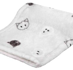 TRIXIE DEKEN MIMI SOFTPLUCHE LICHTGRIJS