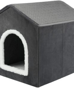 TRIXIE HONDENMAND / KATTENMAND HUIS LIVIA GRIJS / WIT