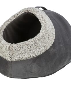 TRIXIE KATTENMAND IGLO CALIDA WARMTEREFLECTEREND GRIJS-WIT / ZWART